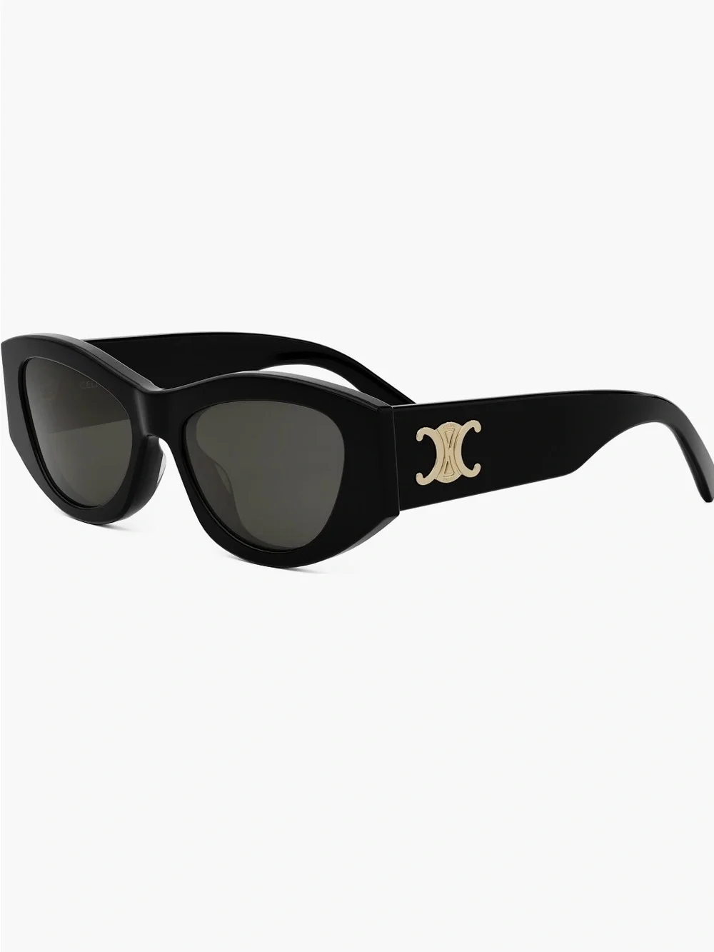 Celine Black Sunglasses with Gold Logo